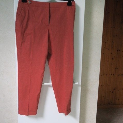 Geklede broek nieuw terracotta Natan mt 42, Kleding | Dames, Overige kleuren, Maat 42/44 (L), Nieuw, Ophalen of Verzenden