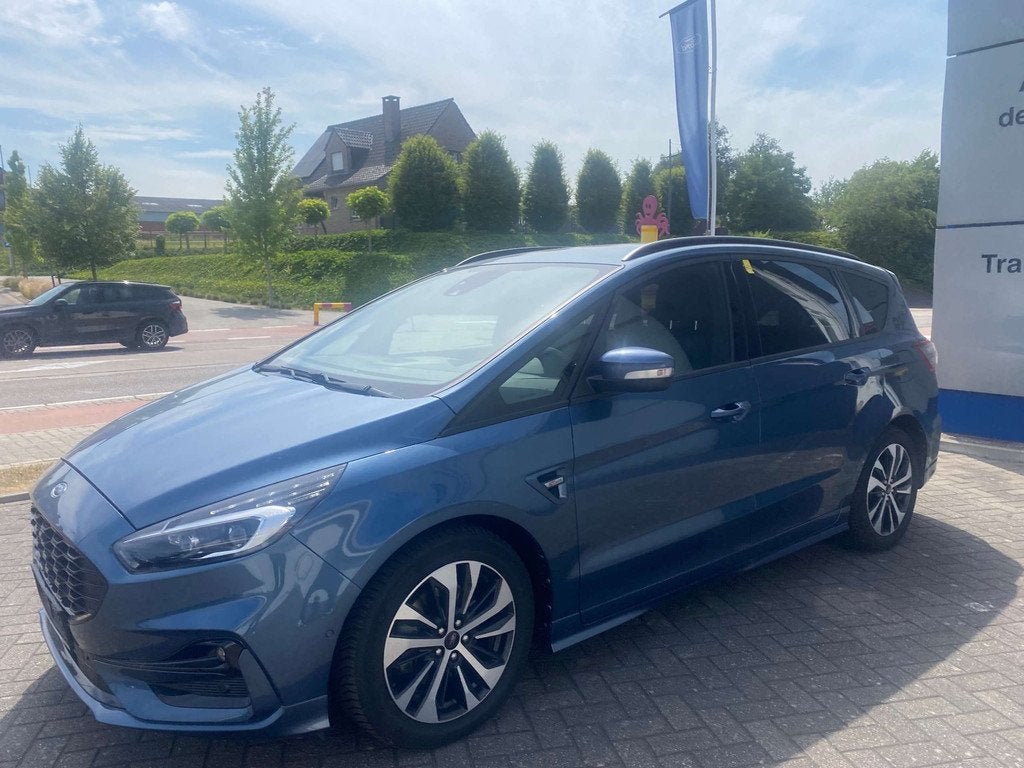 Ford S-Max ST-Line FHEV automaat (bj 2023), Automaat, Gebruikt, Blauw, Bedrijf