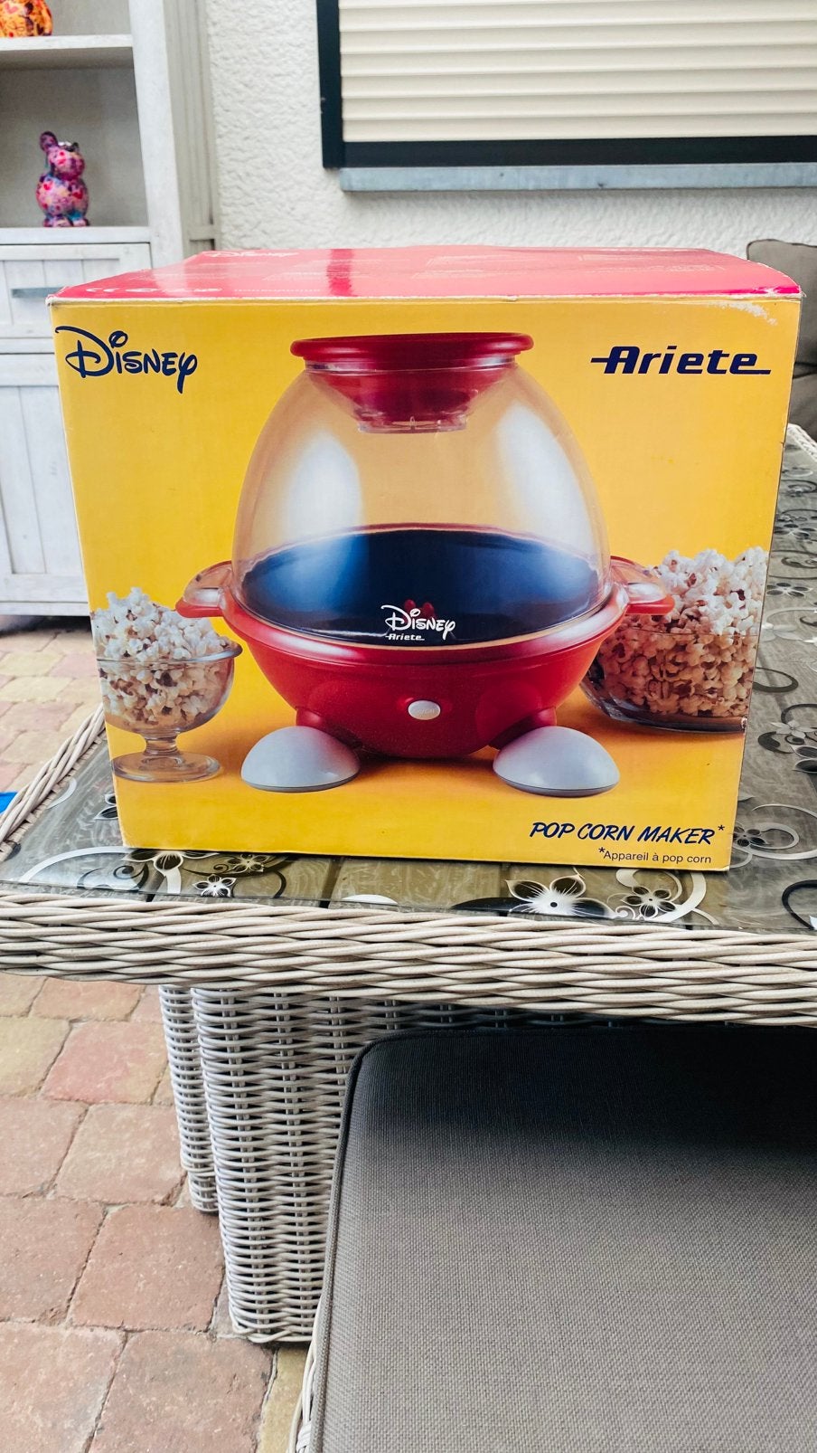 Disney popcorn maker, Elektronische apparatuur, Fonduesets, Ophalen, Zo goed als nieuw
