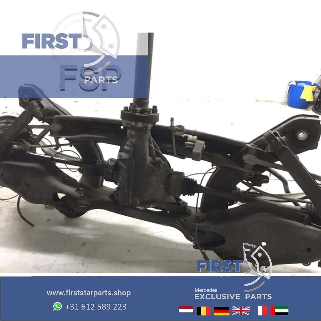 W204 complete achteras Mercedes C Klasse 2007-2014 achter as, Ophalen, Gebruikt, -, -