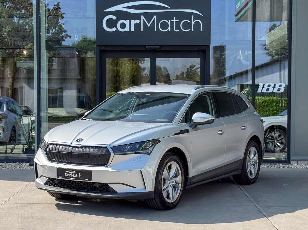 Skoda Enyaq 80 - TREKHAAK | ACC | CAMERA | KEYLESS, Autos, Skoda, Argent ou Gris, Achat, Euro 6, Entreprise