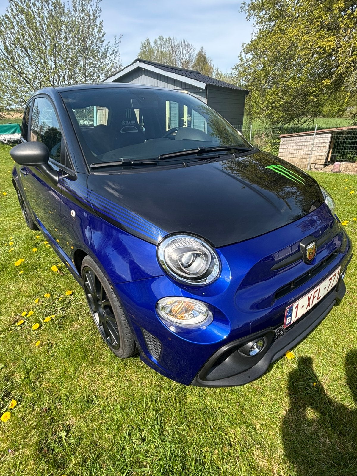 Abarth monster yamaha, Volant multifonction, Achat, Boîte manuelle, Noir