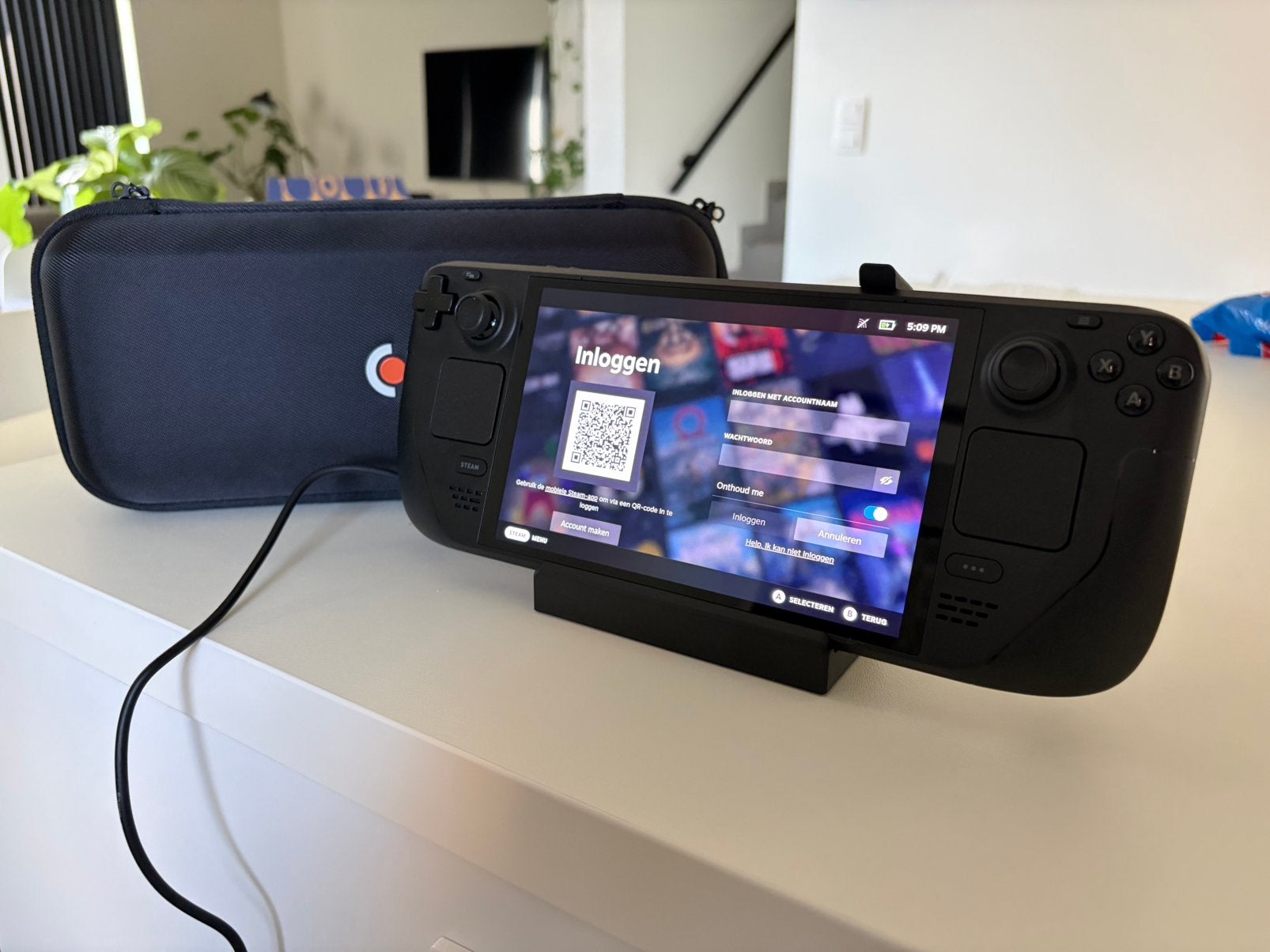 Steam Deck OLED 512 Go + station d'accueil officielle, Enlèvement ou Envoi, Comme neuf