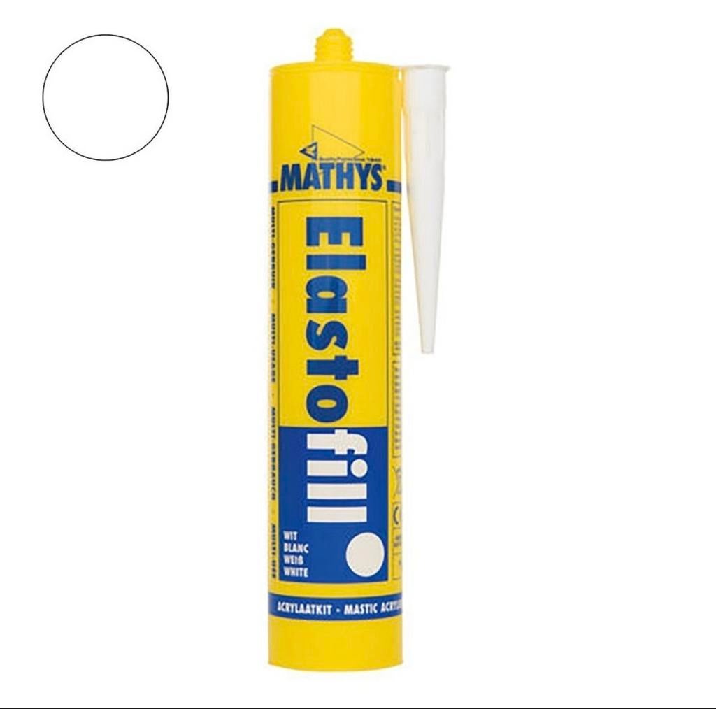 Mastic blanc 310ml ,Elastofill, Enlèvement ou Envoi