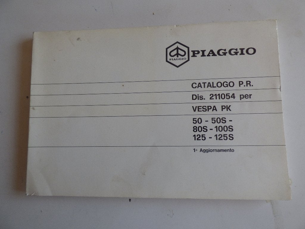 PIAGGIO VESPA PK ONDERDELENLIJST, Motoren, Ophalen of Verzenden