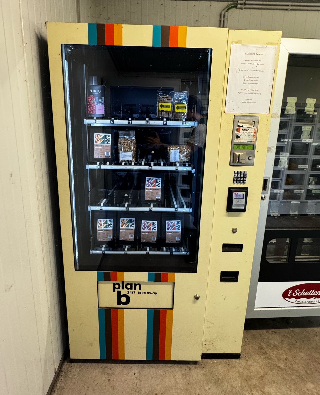 Jofemar automaat met koelfunctie en kaartbetaling te koop, Verzamelen, Ophalen, Gebruikt