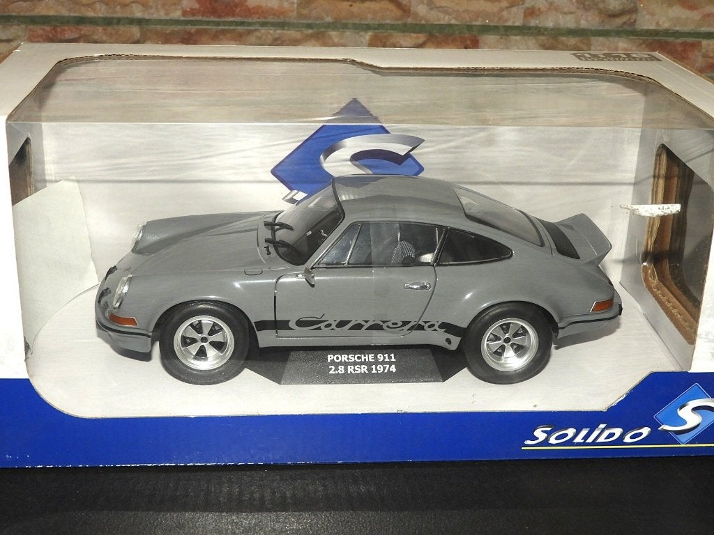 Porsche 911 2.8 RSR 1974 - Echelle 1/18, Hobby & Loisirs créatifs, Enlèvement ou Envoi, Neuf, Voiture, Solido