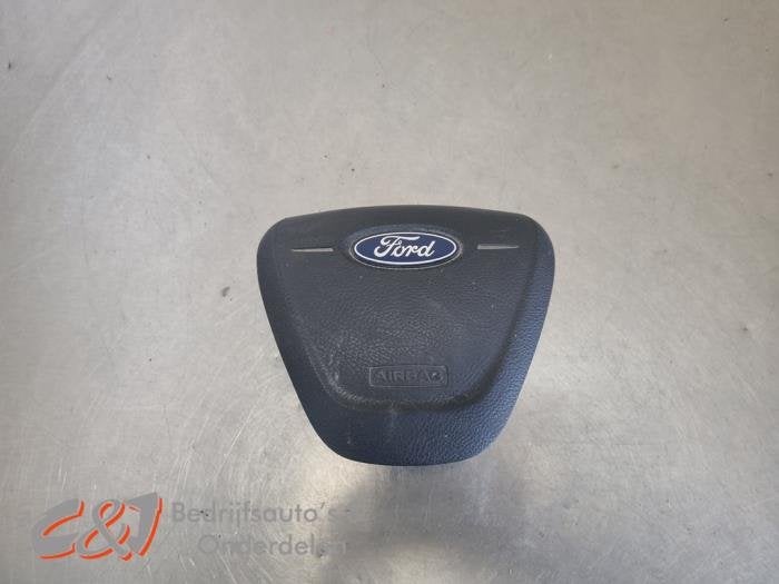 Airbag links (Stuur) van een Ford Transit Custom, Gebruikt, -, -, Ophalen of Verzenden
