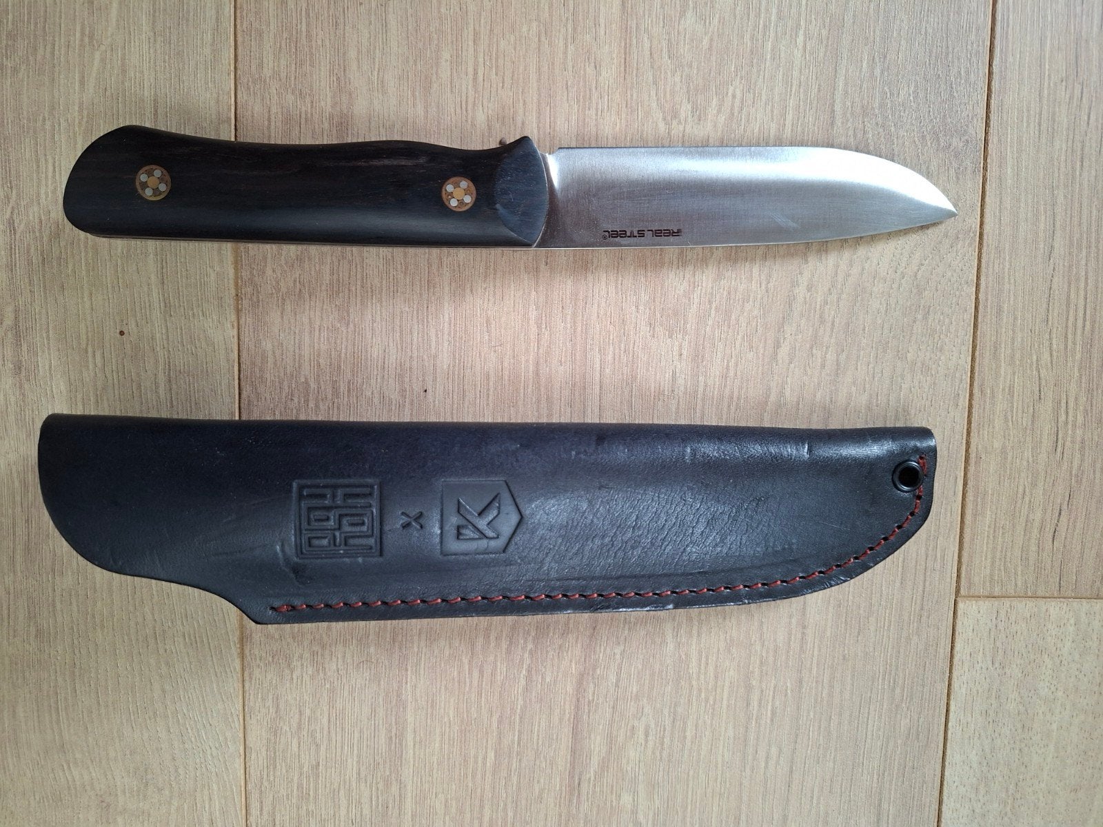 Real Steel Bushcraft III Convex mes, Caravanes & Camping, Outils de camping, Enlèvement