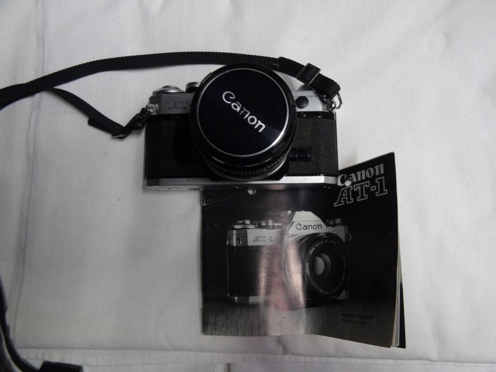 canon at 1+objectif et mode d'emplois, Enlèvement ou Envoi, Utilisé, Reflex miroir, Canon