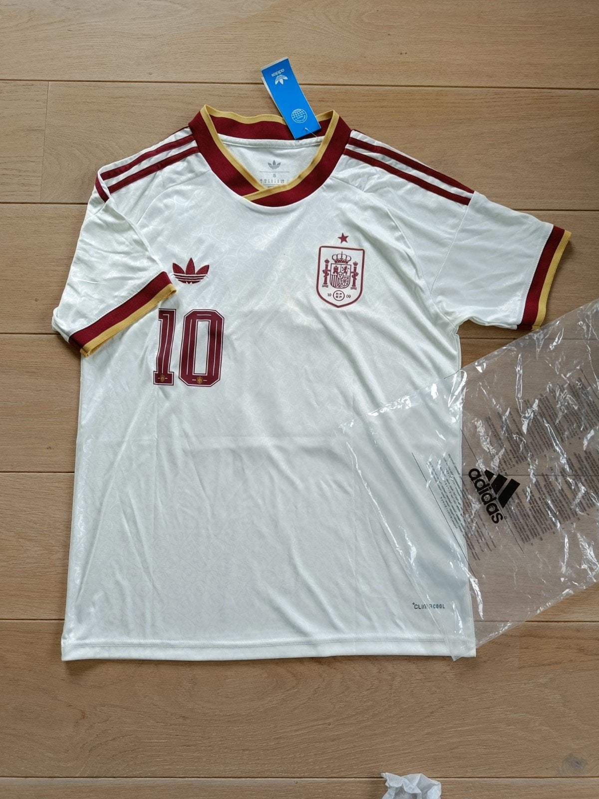 Spanje Lamine Yamal #10 Shirt – Maat S voetbalshirt, Kleding | Heren, Sportkleding, Nieuw, Voetbal, Maat 46 (S) of kleiner, Wit