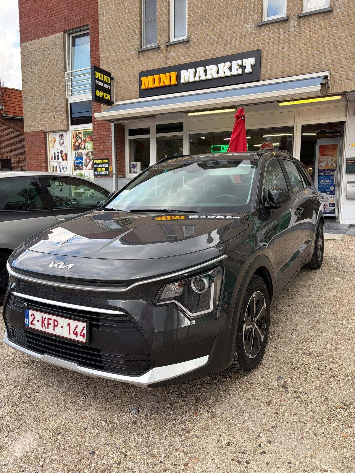 Kia Niro 1.6 GDI, Auto's, Zwart, Bedrijf, 5 deurs, Hybride Elektrisch/Benzine
