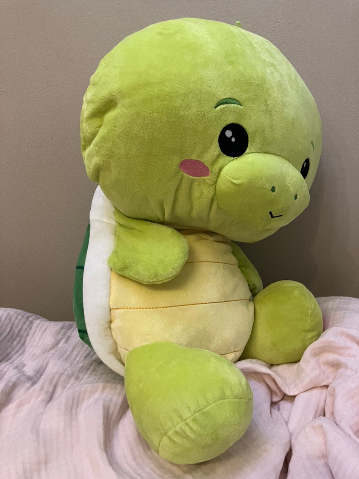 Grote knuffel schildpad, Ophalen, Zo goed als nieuw