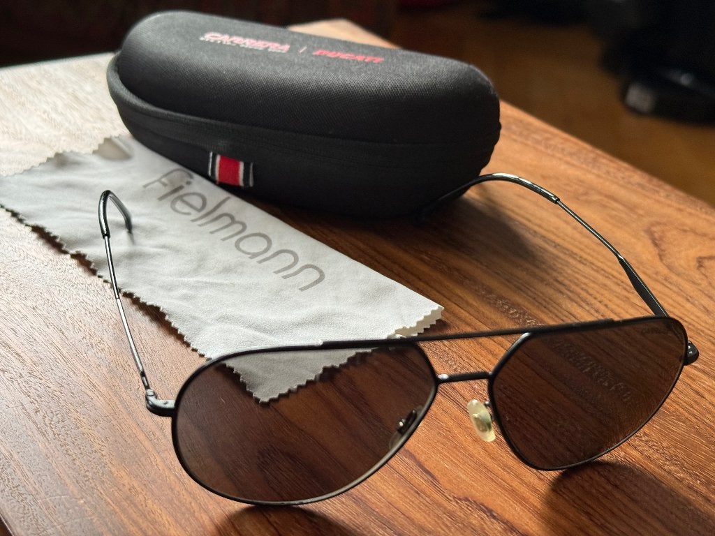 Carrera Ducati zonnebril man, Gebruikt, Zonnebril, Zwart, Carrera