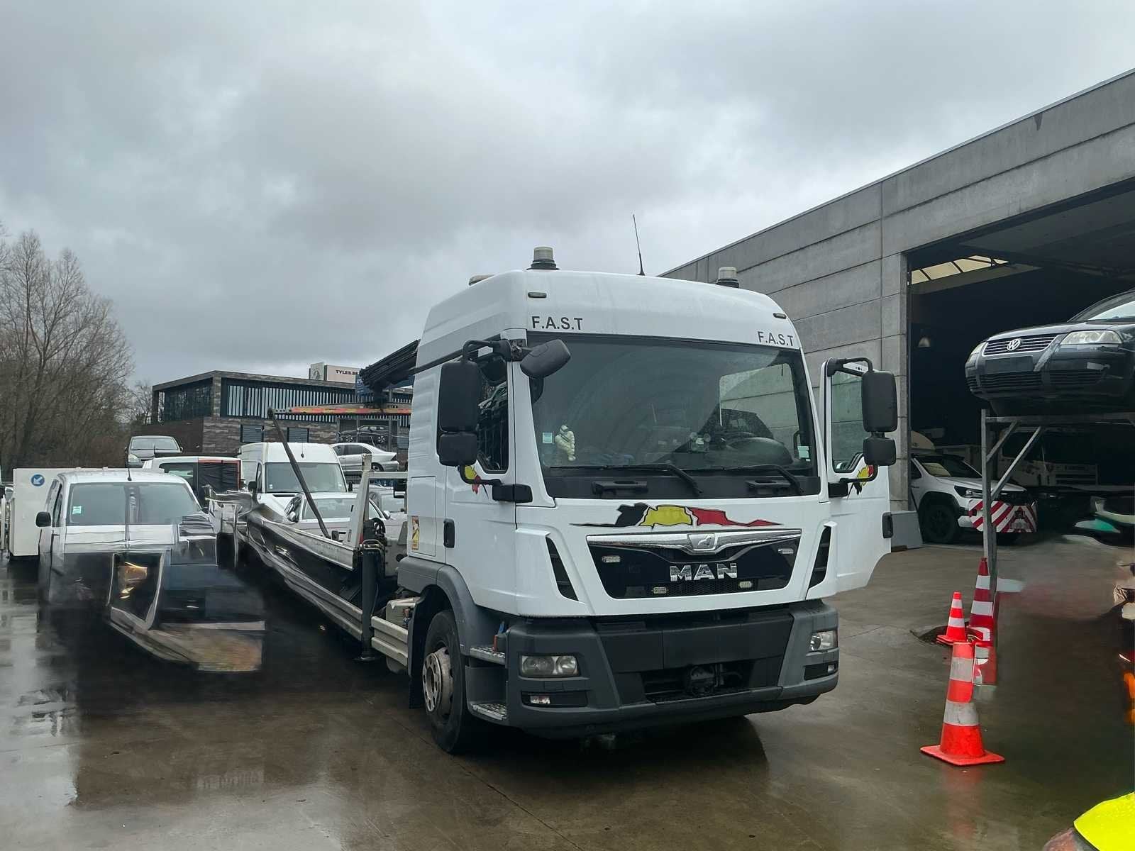 2014 MAN TGM 13.250 Takelvrachtwagen/ depannage, Overige brandstoffen, Bedrijf, Aanhangers en Opleggers, Te koop