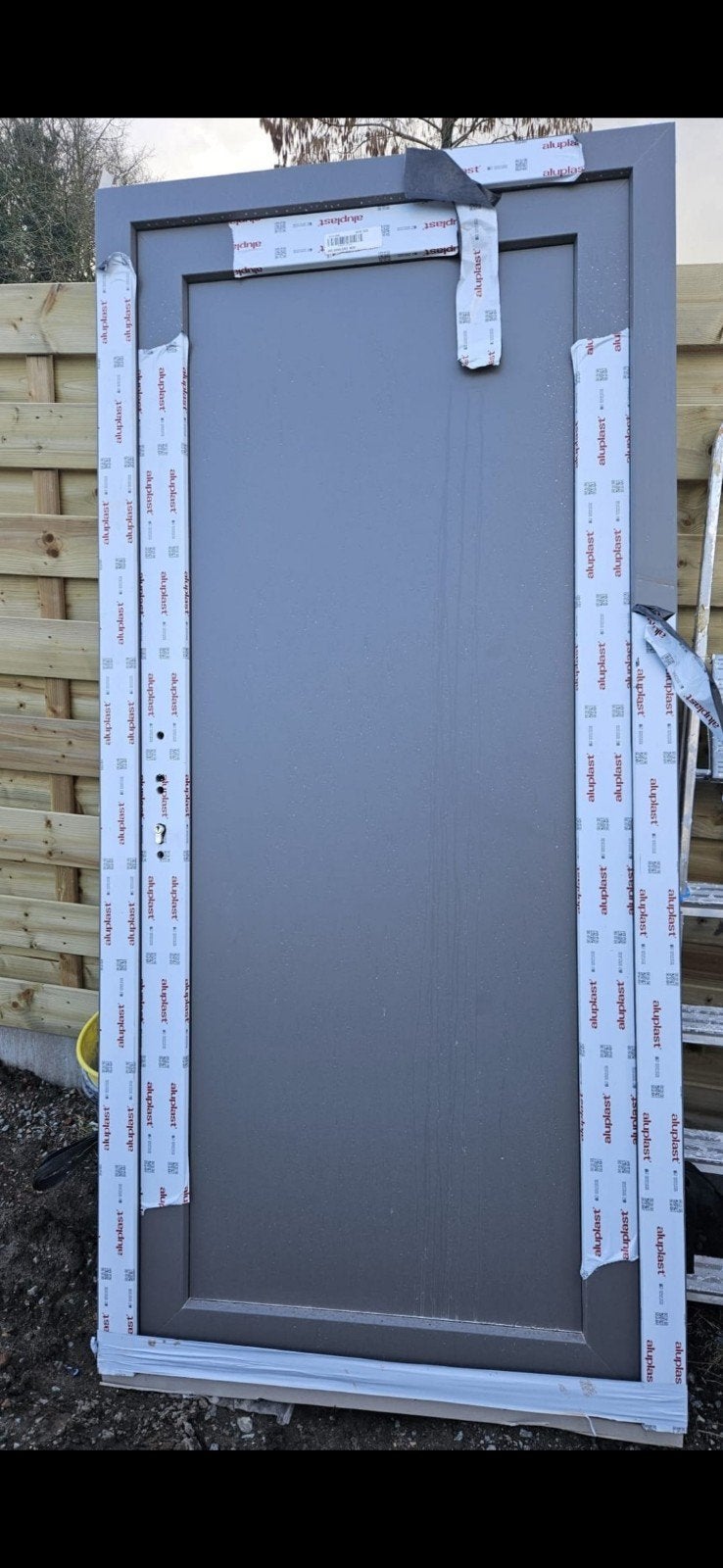 aluplast deur, Doe-het-zelf en Bouw, Ophalen, Nieuw, Kunststof, Deurkozijn