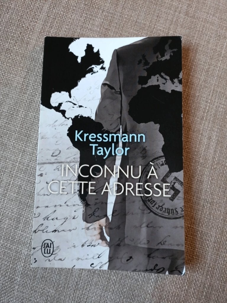 Inconnu à cette adresse – Kressmann Taylor – J'ai lu, Livres, Littérature, Enlèvement ou Envoi, Utilisé