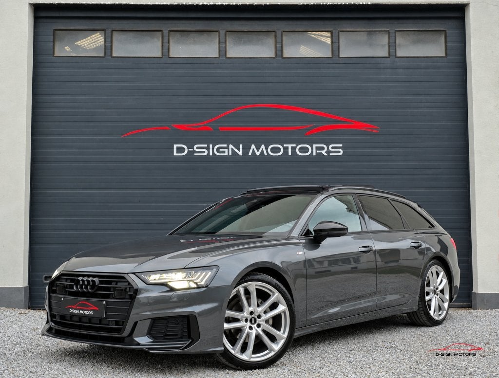 AUDI A6 AVANT 35 TDI S LINE (163pk) S TRONIC 2023 68.315km, Auto's, Dealer onderhouden, 4 cilinders, Zilver of Grijs, BTW verrekenbaar