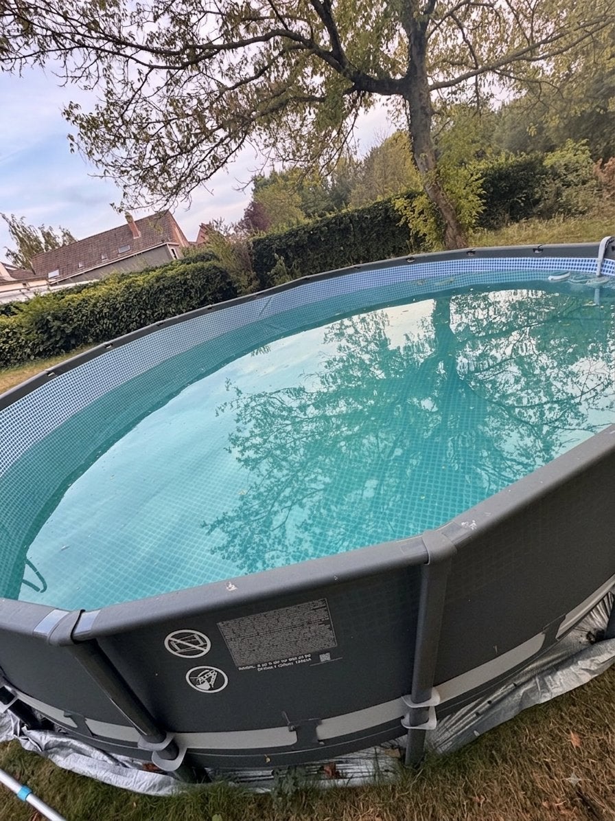 Piscine - Intex - Cadre Ultra XTR 610x122, Jardin & Terrasse, Piscines, Rond, Comme neuf, Enlèvement, Piscines hors sol