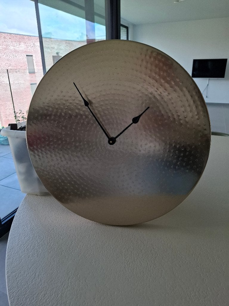 Cloche, Enlèvement, Comme neuf, Analogique, Horloge murale