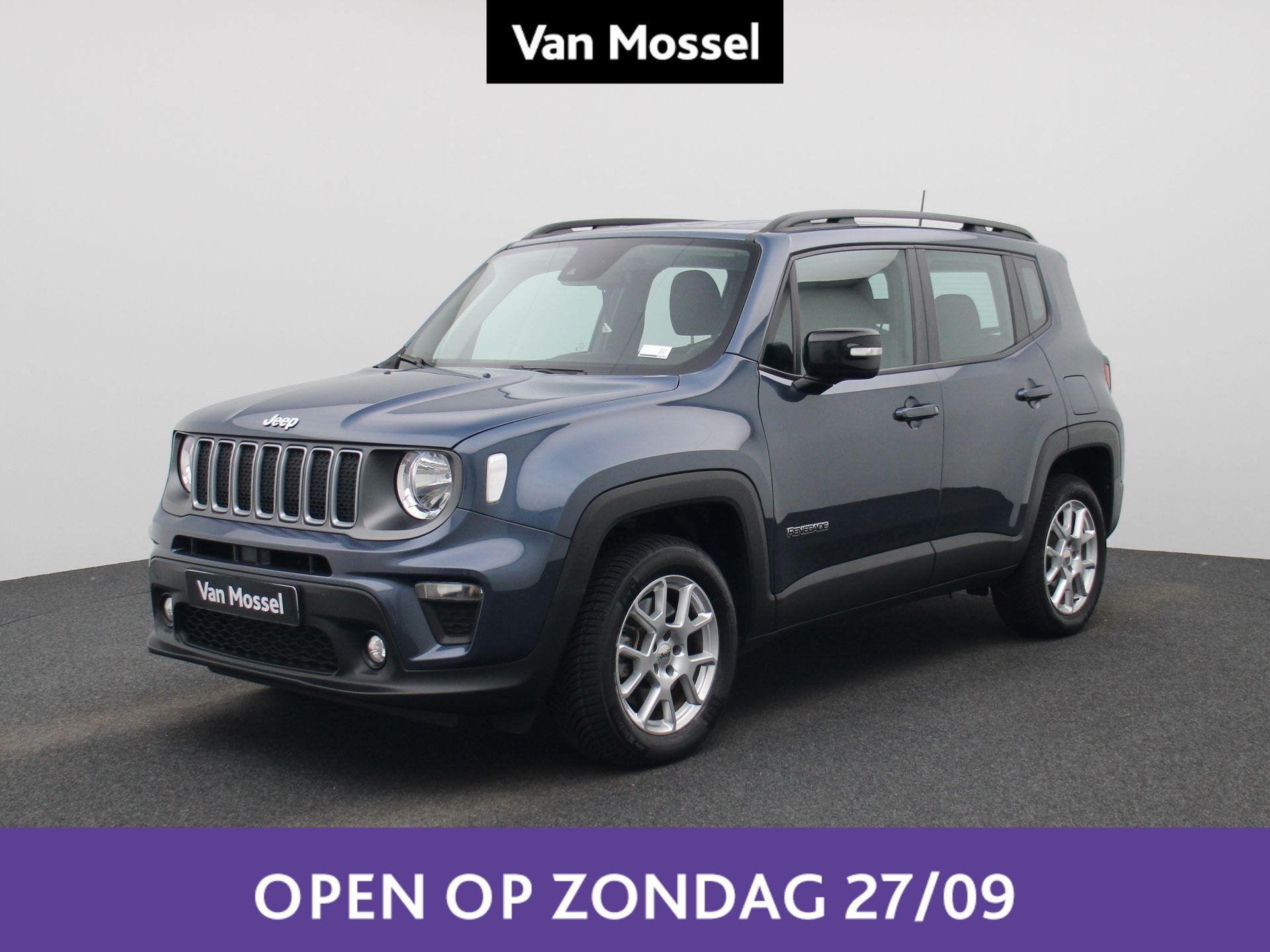 Jeep Renegade 1.3 Turbo T4 190 4xe ATX Limited, Argent ou Gris, Achat, 97 min, Hybride rechargeable