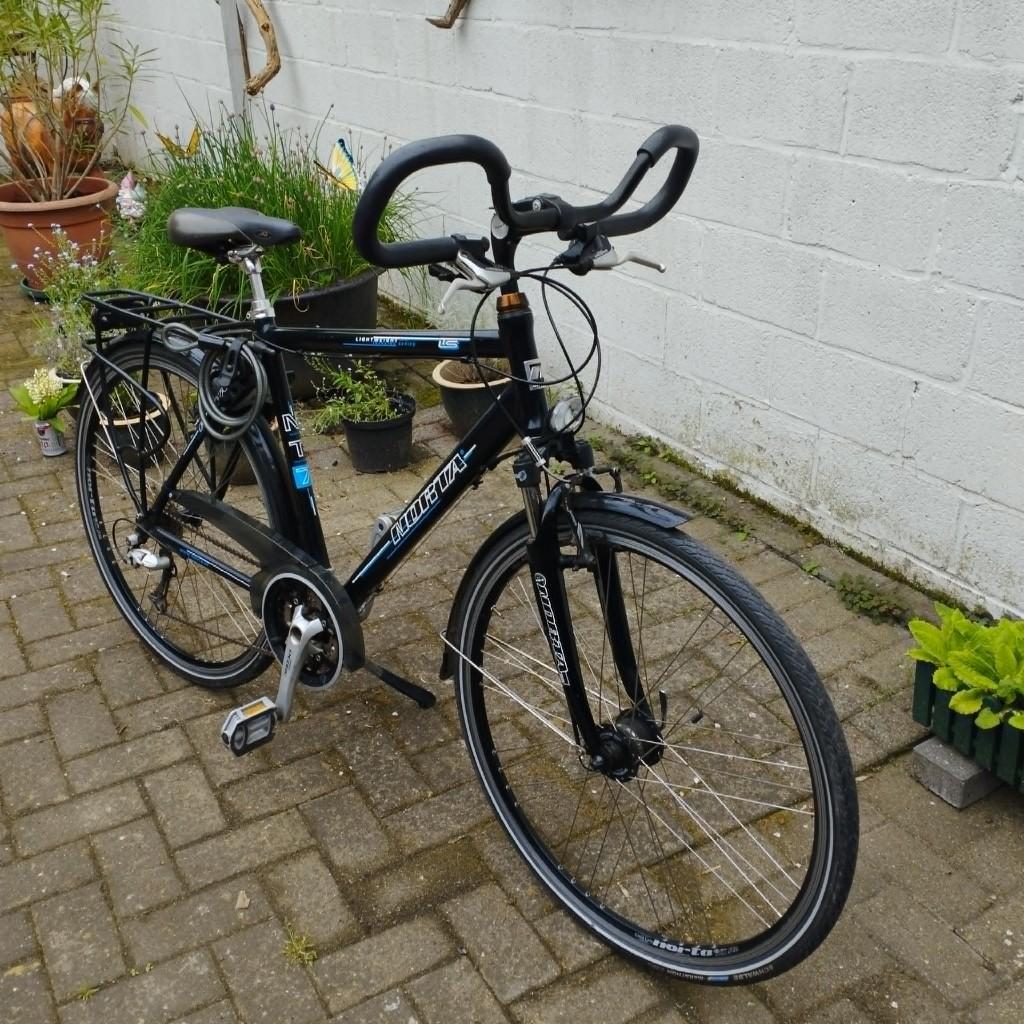 herenfiets Norta, Ophalen, Gebruikt