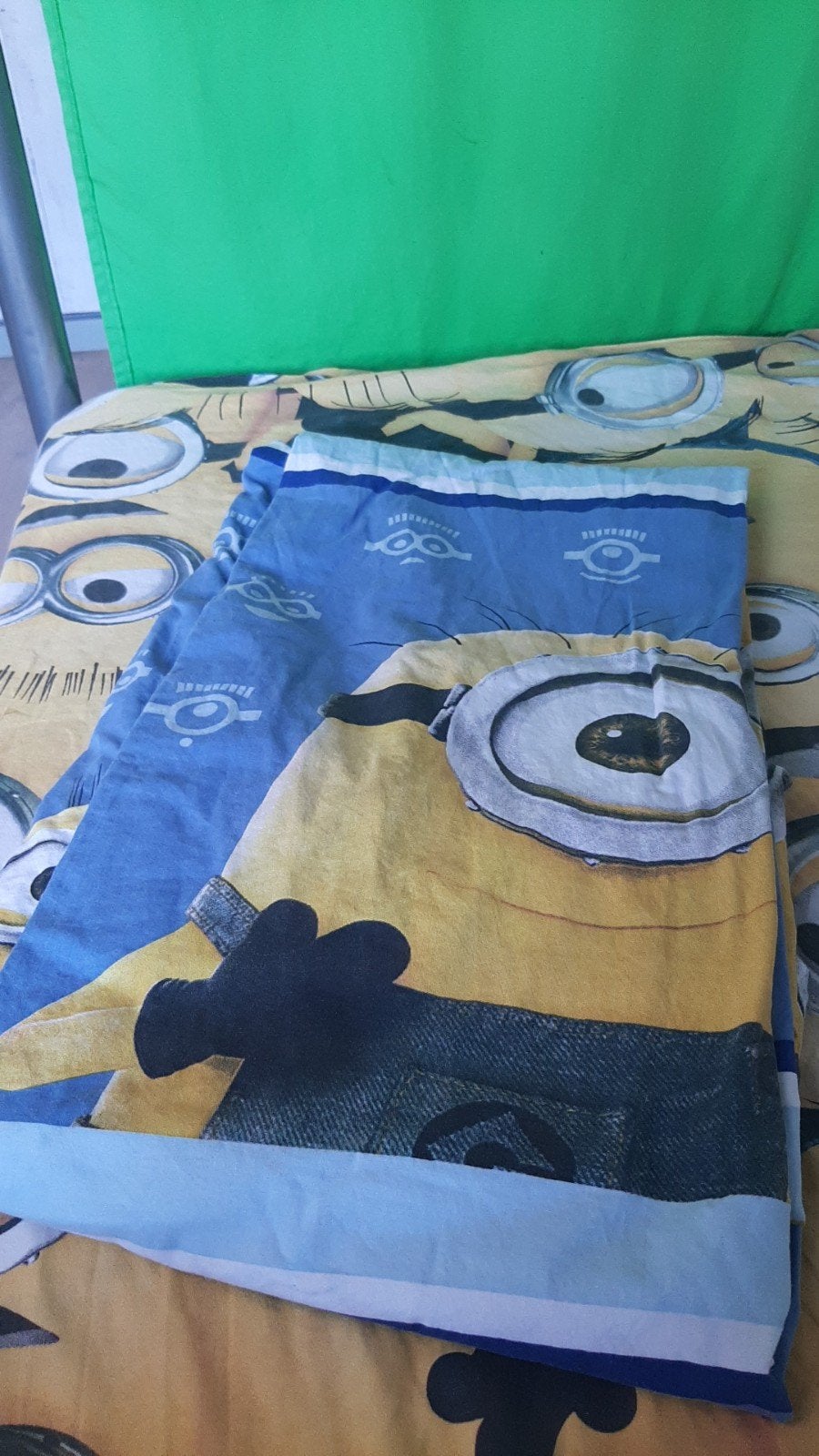Dekbedovertrek+sloop eenpersoons Minions, Ophalen, Eenpersoonsbed, Dekbedovertrek