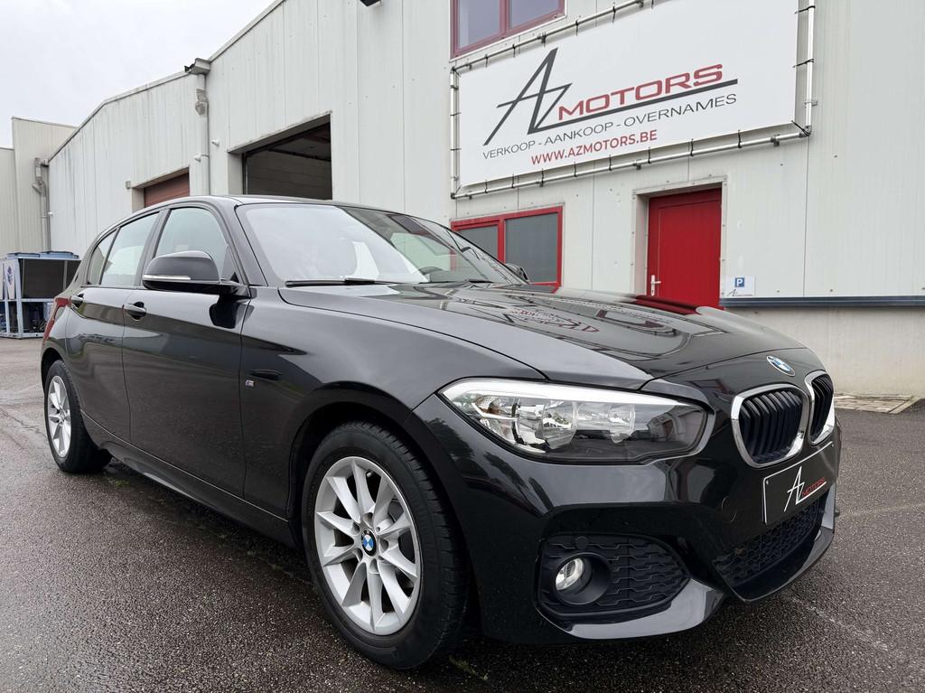 BMW 116 i ///M Pack Navi/Bluetooth/PDC/OHB BMW, Auto's, BMW, 1 Reeks, Gebruikt, Alcantara, Zwart