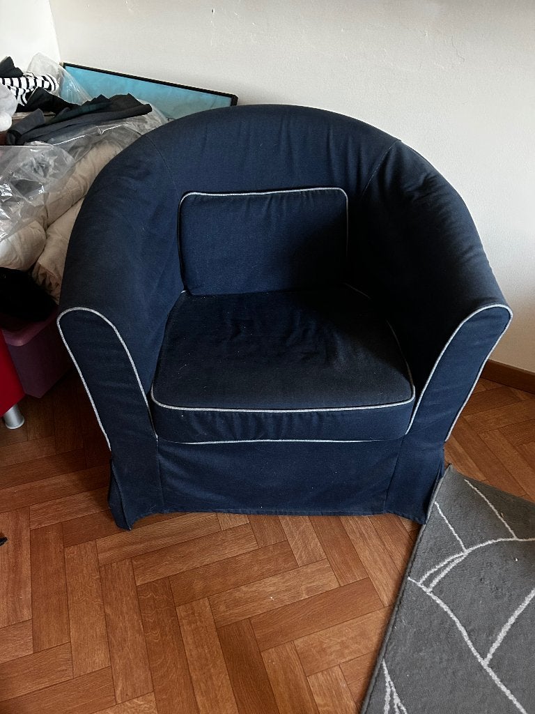2 Fauteuils  1 place, Maison & Meubles, Moins de 75 cm, Enlèvement, Utilisé, Bois