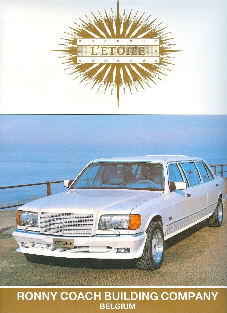 Gezocht: Ronny Coachbuilding  Foto's Brochures etc, Livres, Autos | Brochures & Magazines, Mercedes, Enlèvement ou Envoi