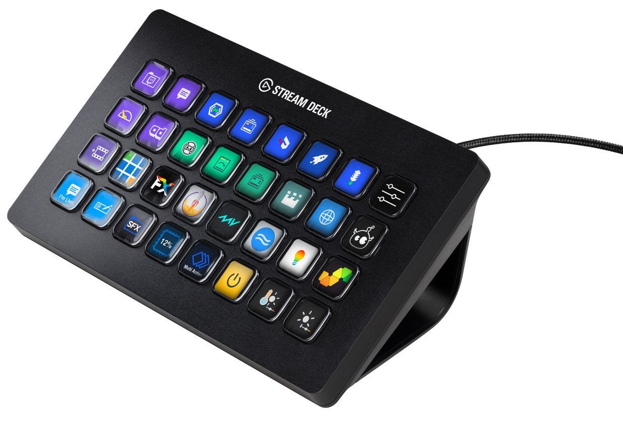 Elgato stream deck xl, Informatique & Logiciels, Enlèvement, Comme neuf, Filaire, Touches multimédia