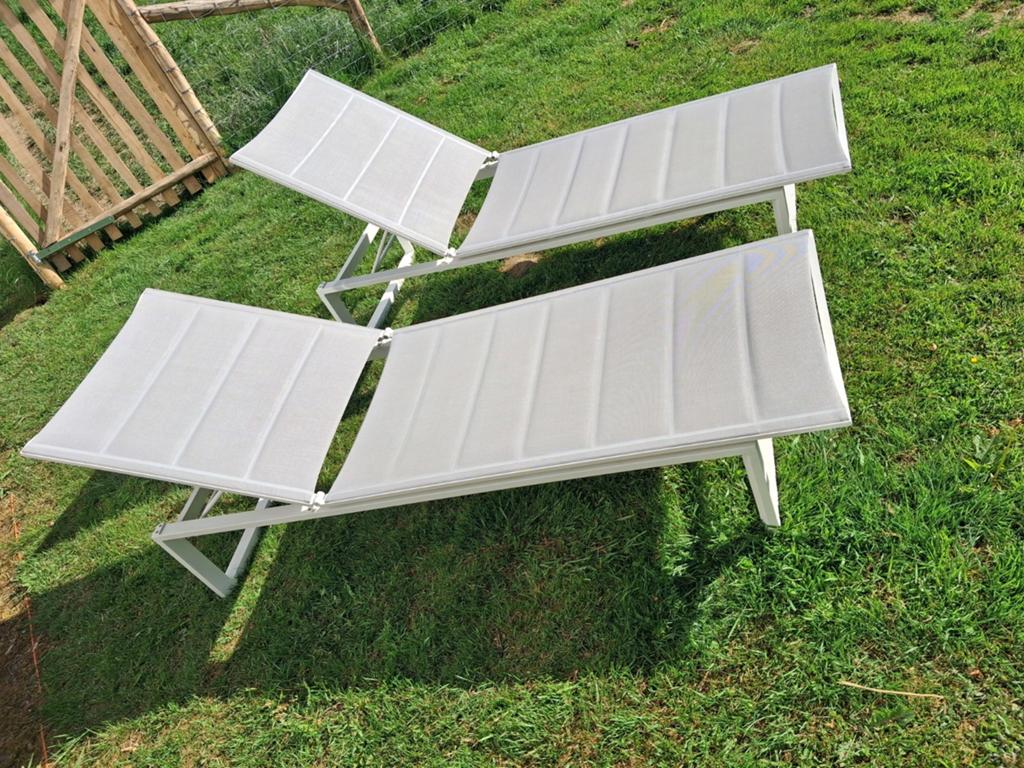 Lot 2 transats Jati&Kebon, Enlèvement, Aluminium