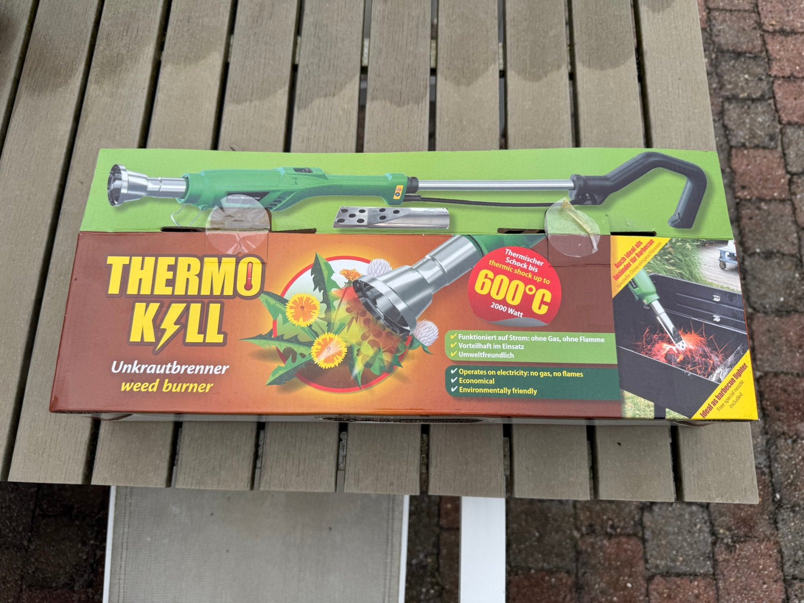 Thermokill, Ophalen, Nieuw