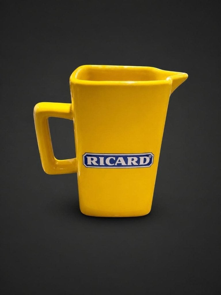 Pichet, carafe jaune à eau publicitaire de la marque Ricard., Enlèvement, Neuf, Autres types