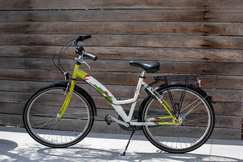 kinderfietsen 26 inch, Fietsen en Brommers, Ophalen, Gebruikt, Velgrem, 20 inch of meer