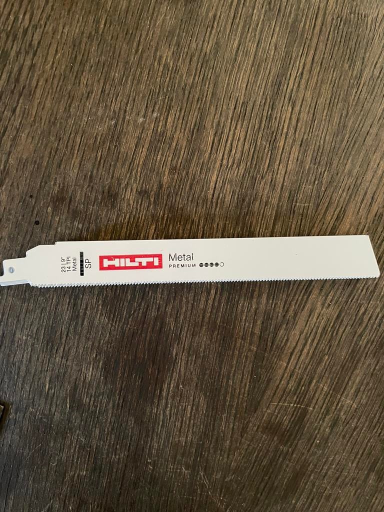 Lames de scie alternative Hilti Metal 22,9 po 14 DPI (12 piè, Enlèvement ou Envoi, Neuf, Scie sabre