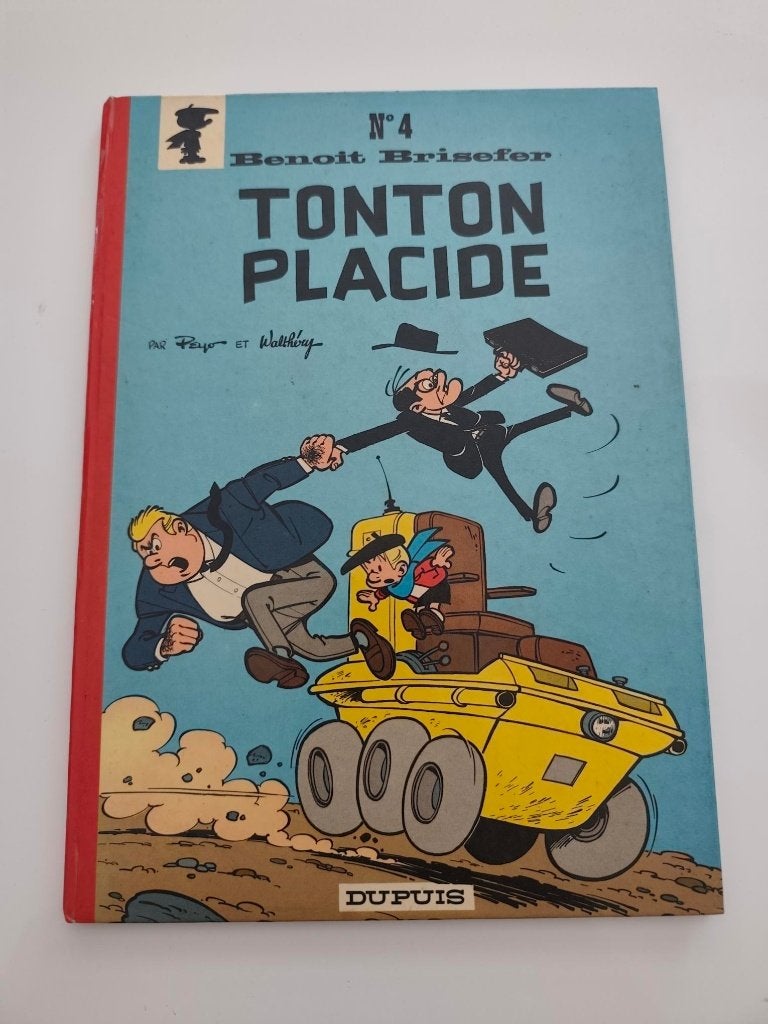 Benoît Brisefer n4 – Tonton Placide 1969, Livres, Peyo, Enlèvement ou Envoi, Une BD, Comme neuf