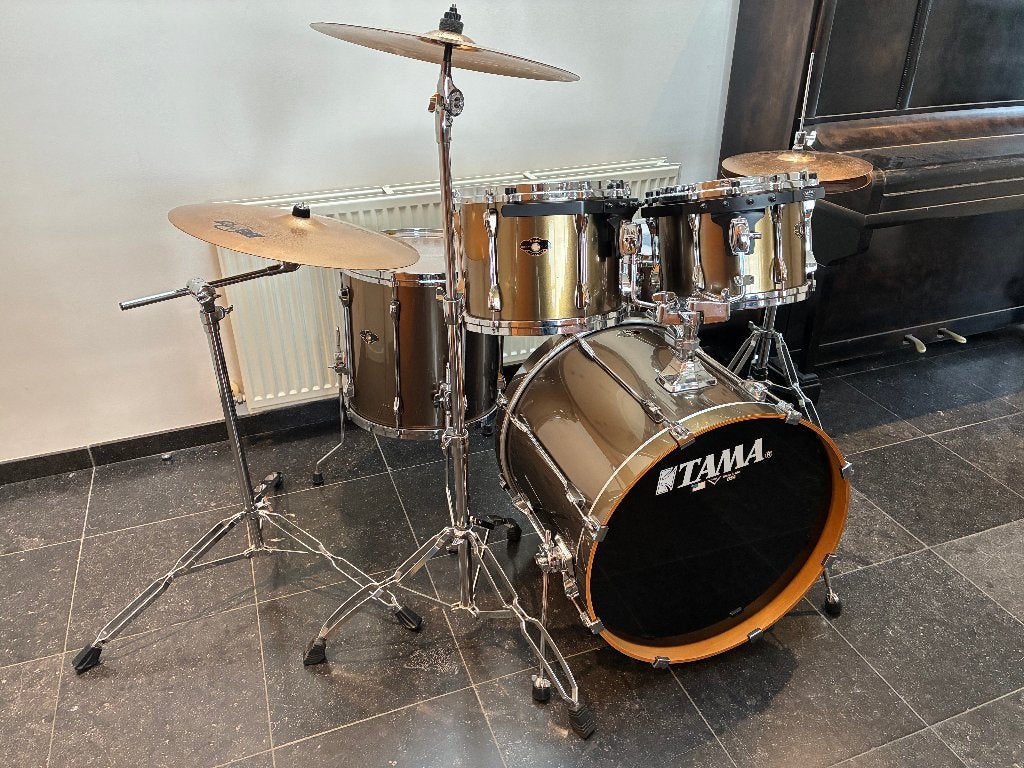 TAMA Superstar (SK) - drumstel, met hardware & cymbalen, Muziek en Instrumenten, Ophalen, Gebruikt, Tama