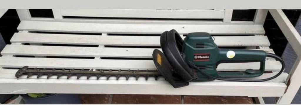 Heggenschaar Metabo, Tuin en Terras, Heggenscharen, Ophalen, Zo goed als nieuw