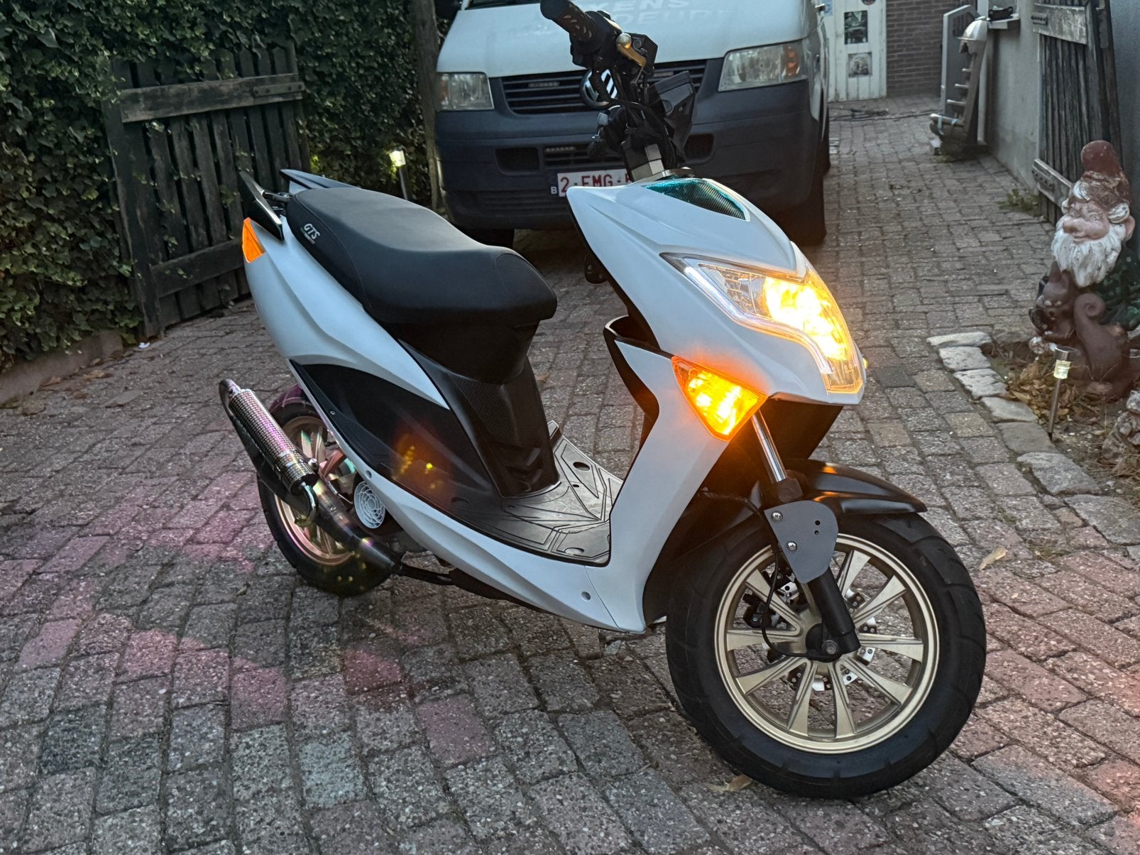 GTS Enzo Naked Klasse A – 2022 – 8.000 km – 4T, Fietsen en Brommers, Scooters | SYM, Ophalen, Zo goed als nieuw