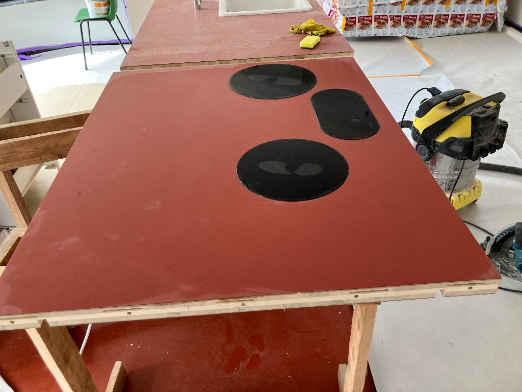 Kookplaat novy inductie, Elektronische apparatuur, Ophalen, 3 kookzones of minder, Zo goed als nieuw, Inbouw