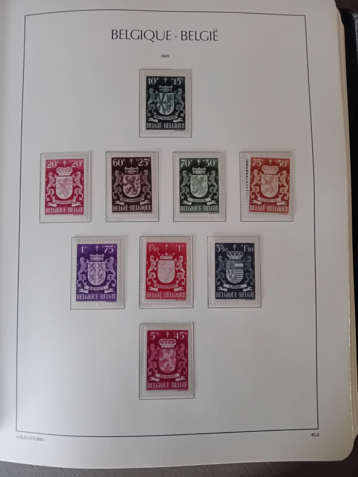 Timbres de Belgique n 716/724** lot 134P, Enlèvement ou Envoi, Neuf