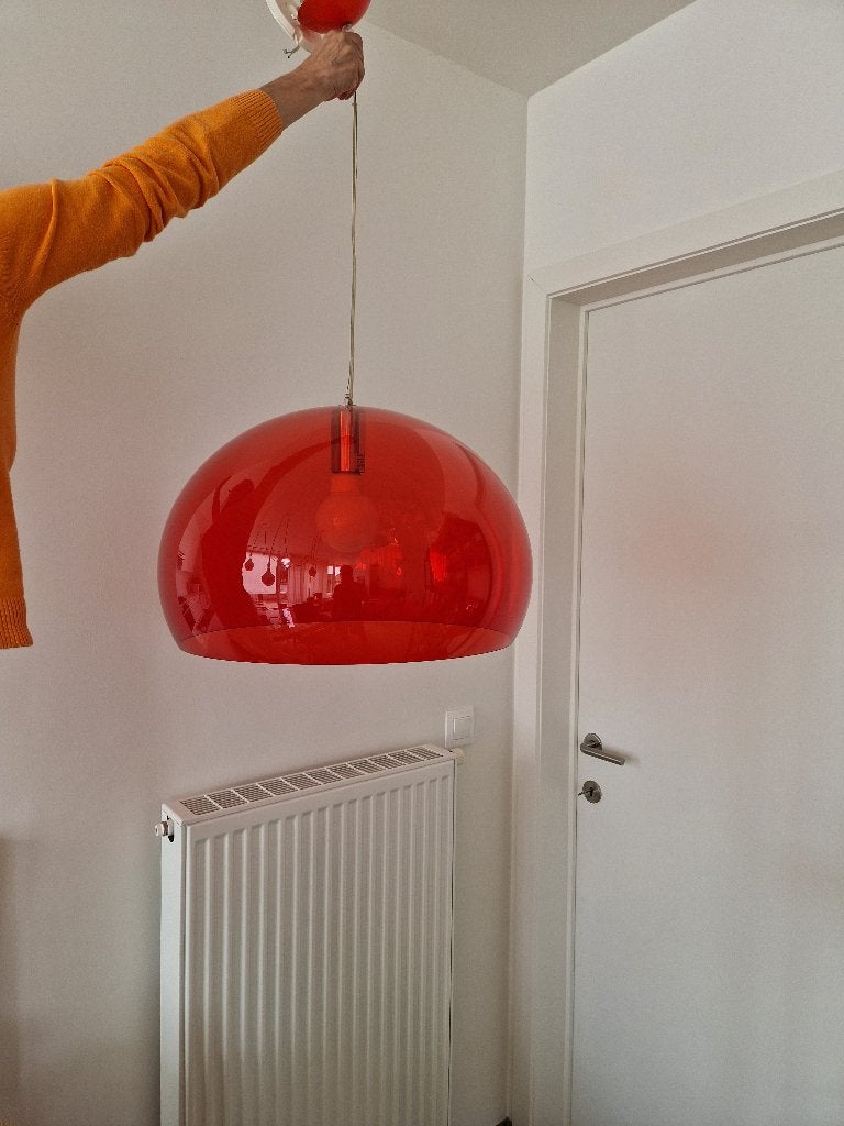 Kartell FL/Y hanglamp, Enlèvement, Utilisé, Synthétique