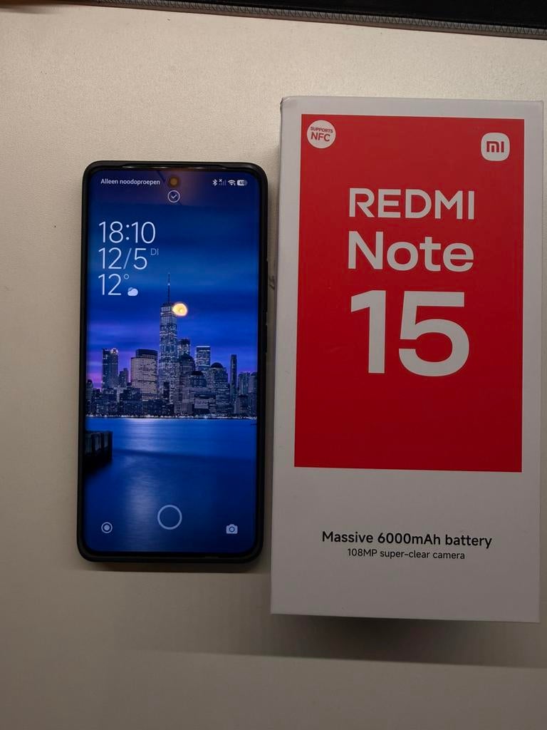 Xiaomi redmi note 15, Ophalen of Verzenden, Nieuw, Zonder abonnement, Zonder simlock