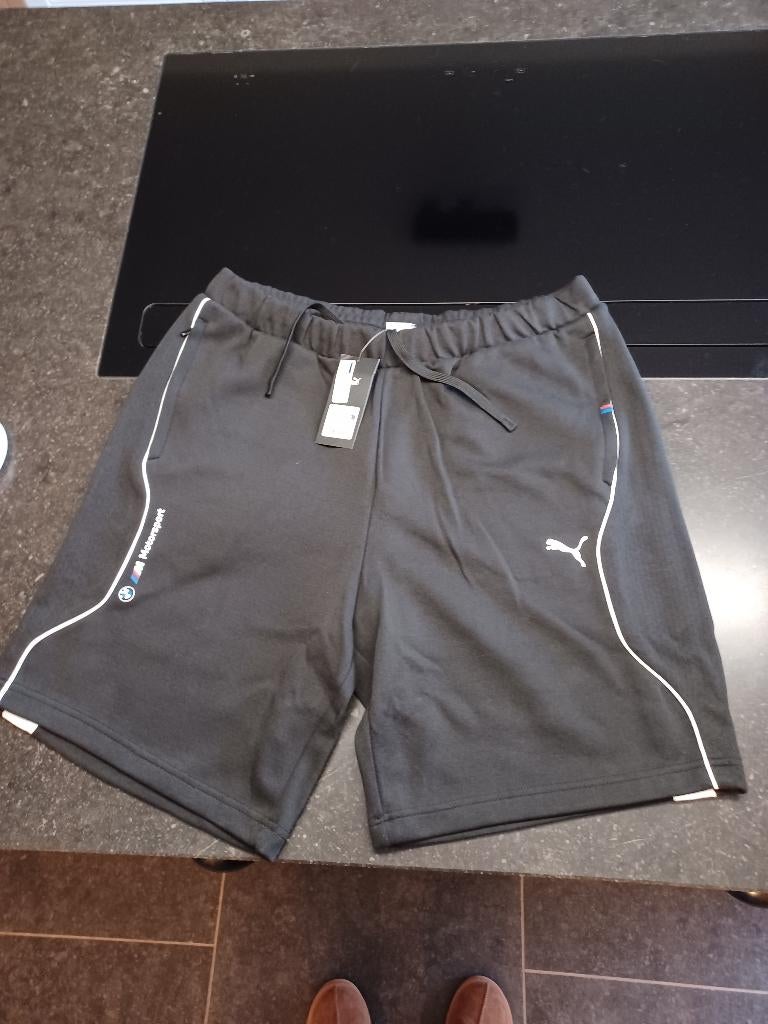 PUMA HEREN SHORT ZWART BMW MOTERSPORT MAAT XL NIEUW, Kleding | Heren, Sportkleding, Puma, Zwart, Overige typen, Ophalen of Verzenden