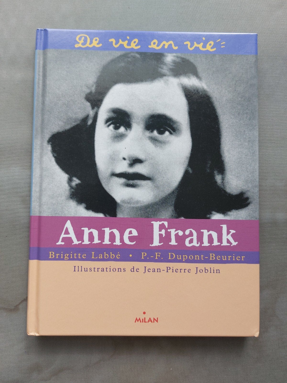 Anne Frank de Brigitte Labbé, Enlèvement, Utilisé