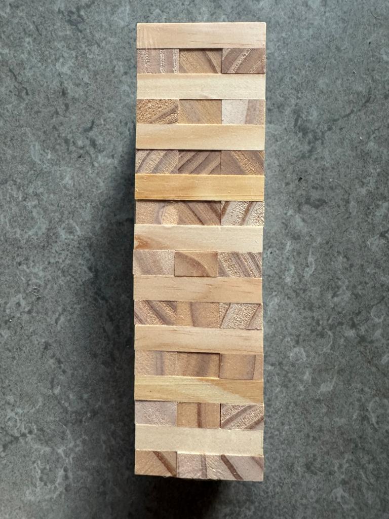 Jenga gezelschapsspel, Hobby en Vrije tijd, Gezelschapsspellen | Overige, Ophalen of Verzenden, Zo goed als nieuw