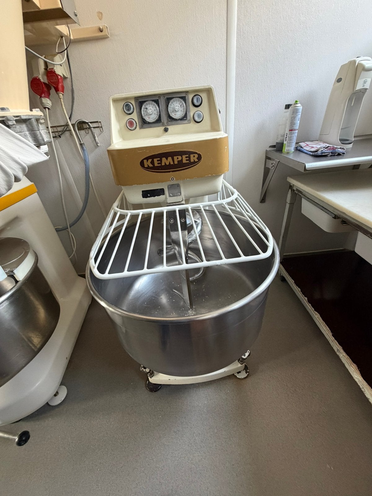 Pétrin Kemper 75 kg de farine boulangerie, Enlèvement