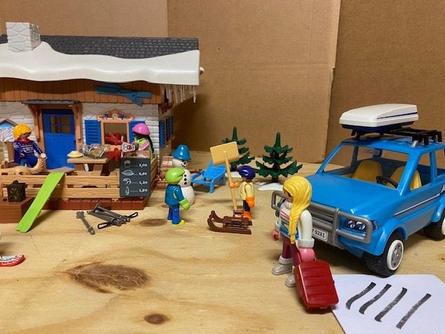 Cabane de ski Playmobil, Enlèvement