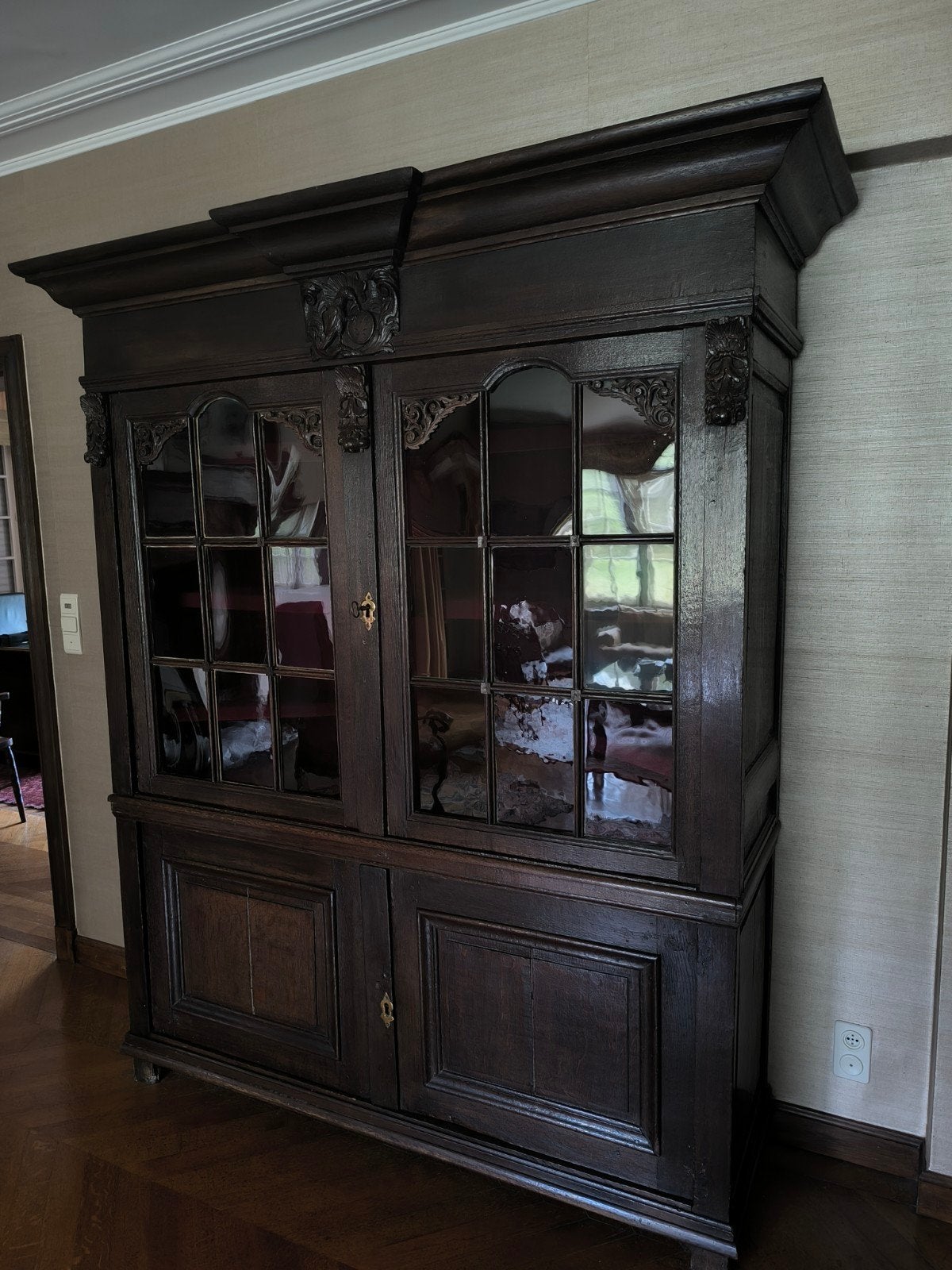 Armoire ancienne en chêne, Enlèvement